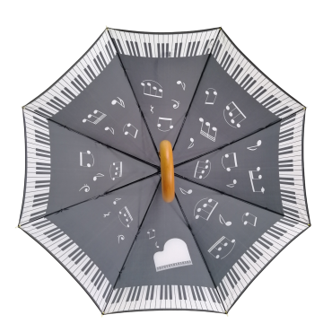 Piano Notes Stick Umbrella