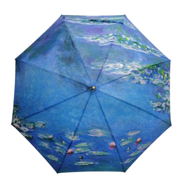 StormKing Art Monet Water Lillies Classic Stick Umbrella