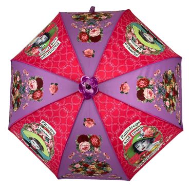 Darling Divas Raindrops and Roses Boutique Umbrella