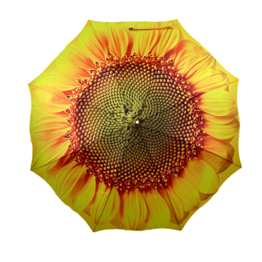 StormKing Floral Collection Sunflower Folding Umbrella
